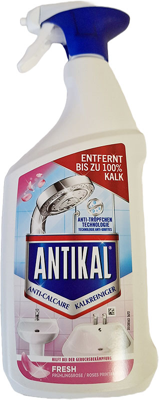 Antikal P&G – odvápňovač na koupelny jarní růže | 700ml