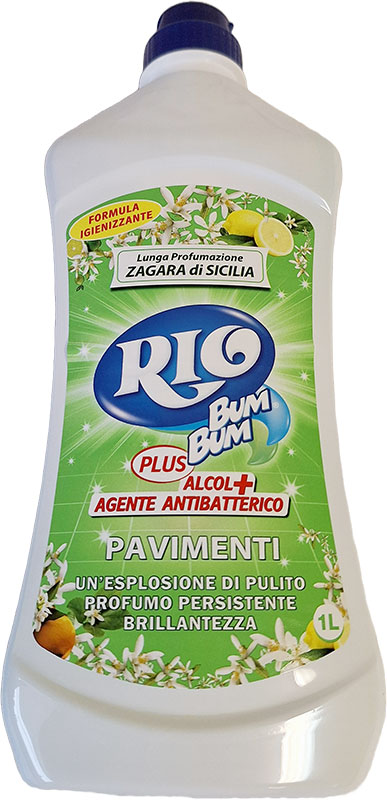 RIO – čistič podlahy vůně citrus (alkohol + antibakteriální činidlo) | 1000ml