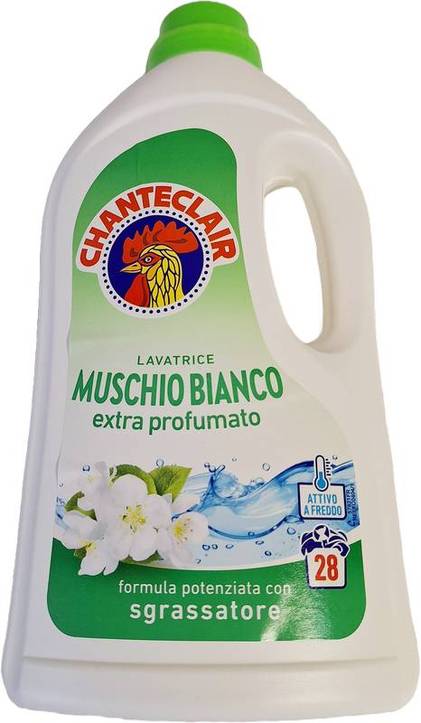 Chanteclair Muschio Bianco – prací gel a odmašťovač | 28 praní, 1260ml