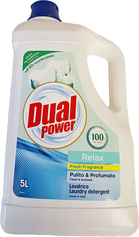 Dual Power Relax – prací gel | 100 praní, 5L